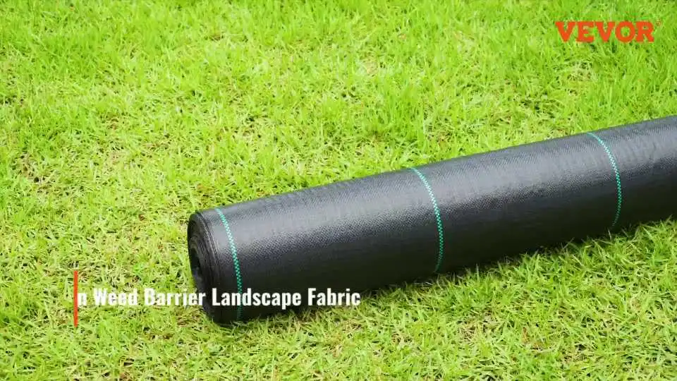 How to Use VEVOR Weed Barrier Landscape Fabric Effectively