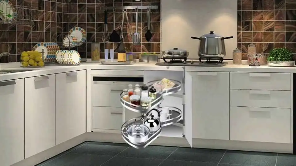 VEVOR Blind Corner Cabinet Pull Out Demo Step-by-Step Guide and Features