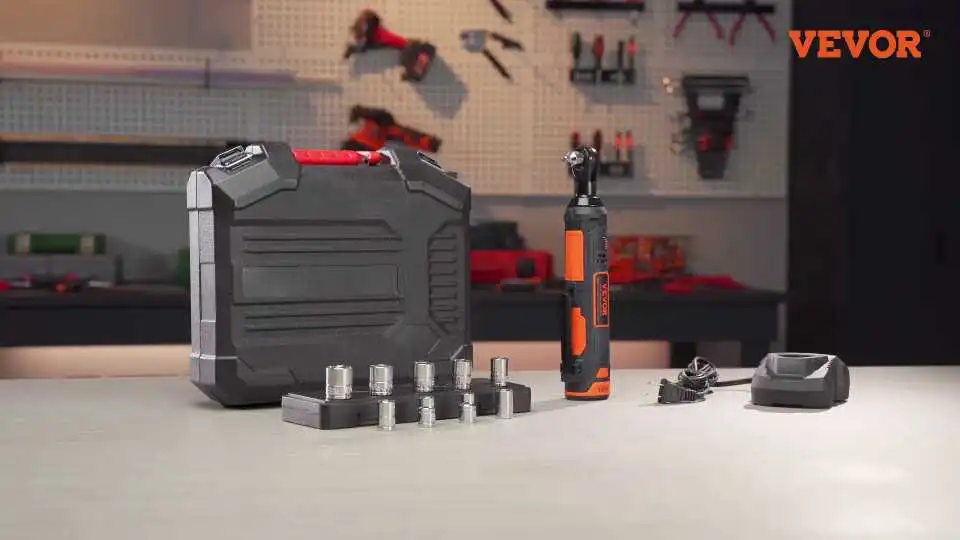 VEVOR Cordless Electric Slim Ratchet Set Setup, Installation, and Uses for Powerful Repairs and Professional Fastening Solutions