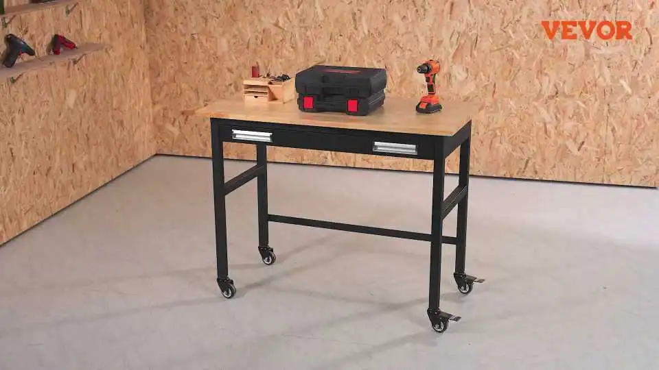 Garage Goals: Learn How to Use the VEVOR Workbench with Storage