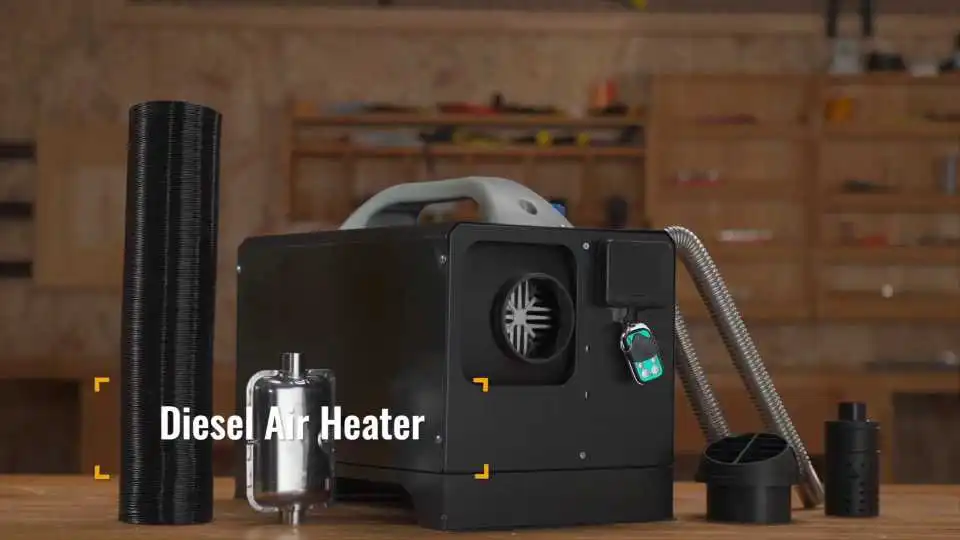 VEVOR Diesel Luchtverwarmer 8KW – Efficiënte en stille verwarming voor uw voertuig, camper, boot of aanhanger