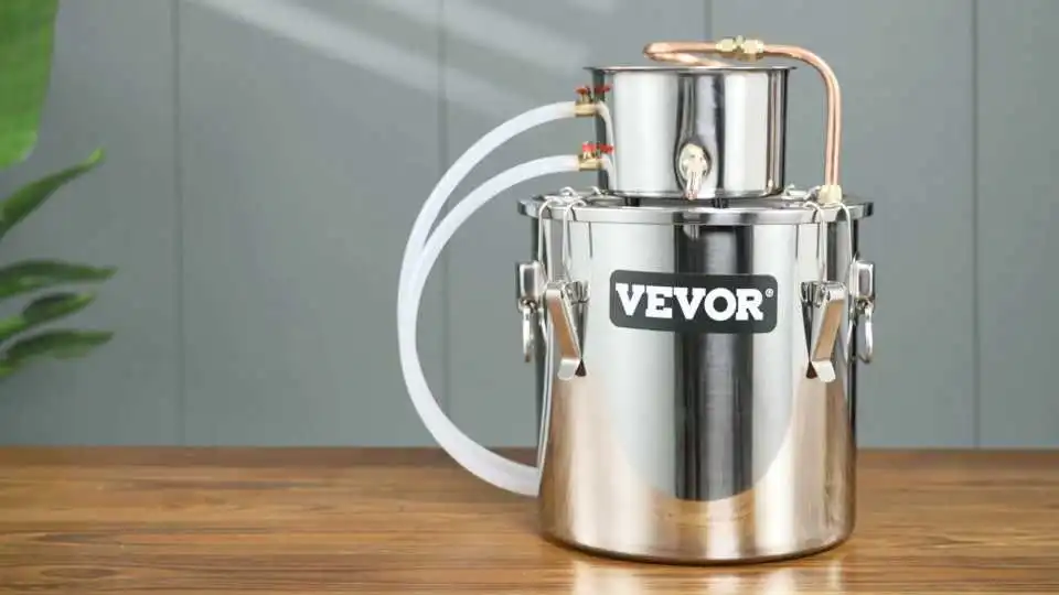 See how the Alcohol Distillation Kit produces pure, high-quality spirits with large capacity and durable stainless steel construction for home brewing enthusiasts