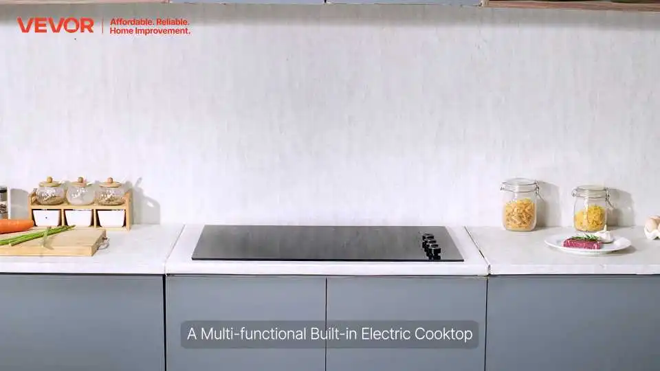 Step-by-Step Guide: Installing and Using the VEVOR Built in Electric Cooktop