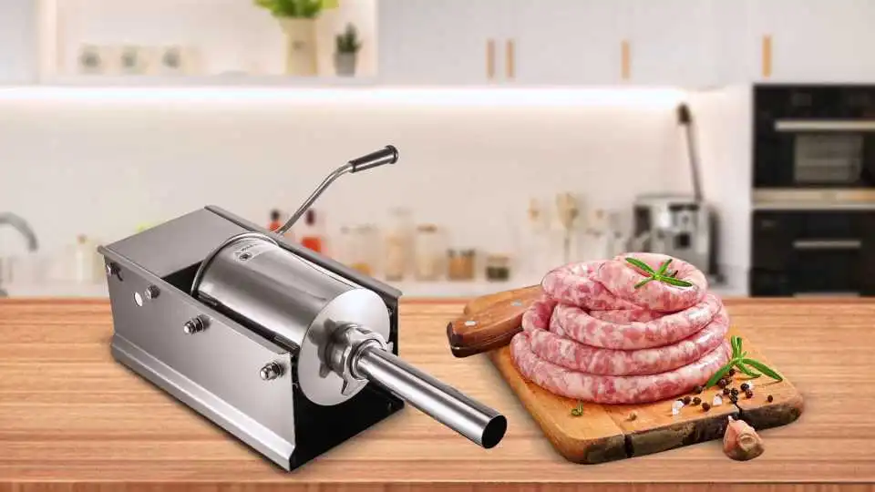 VEVOR Sausage Stuffer Machine: Solid Stainless Steel, Effortless Use, and Perfect Sausage Every Time