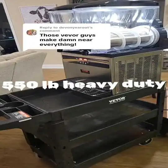 Watch VEVOR Plastic Rolling Carts Complete Usage Guide