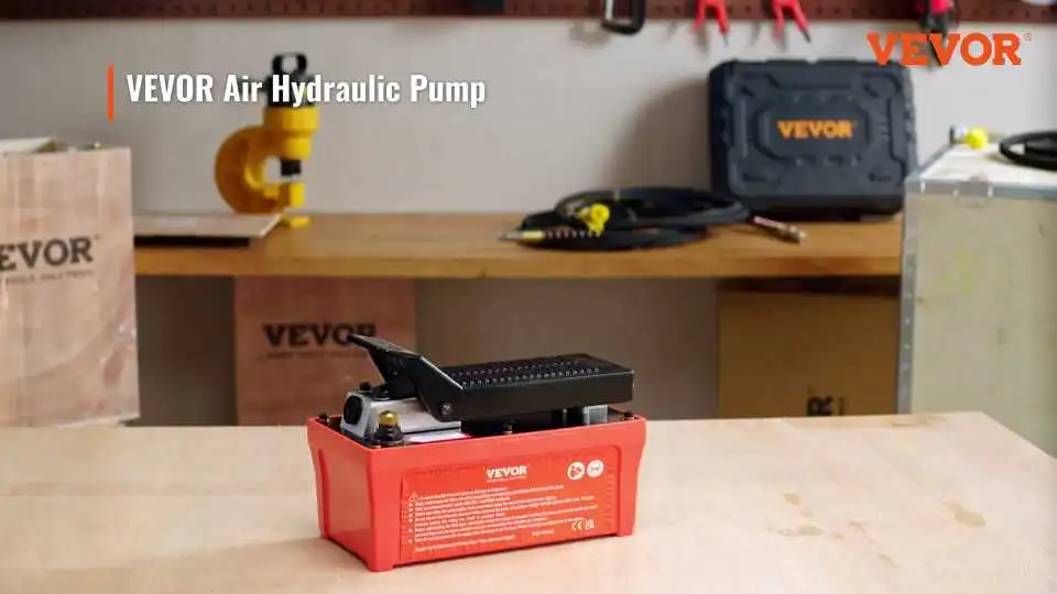 Ontdek hoe de VEVOR luchtaangedreven hydraulische pomp hoge druk, snelle werking en duurzame prestaties levert voor industriële en werkplaatstoepassingen