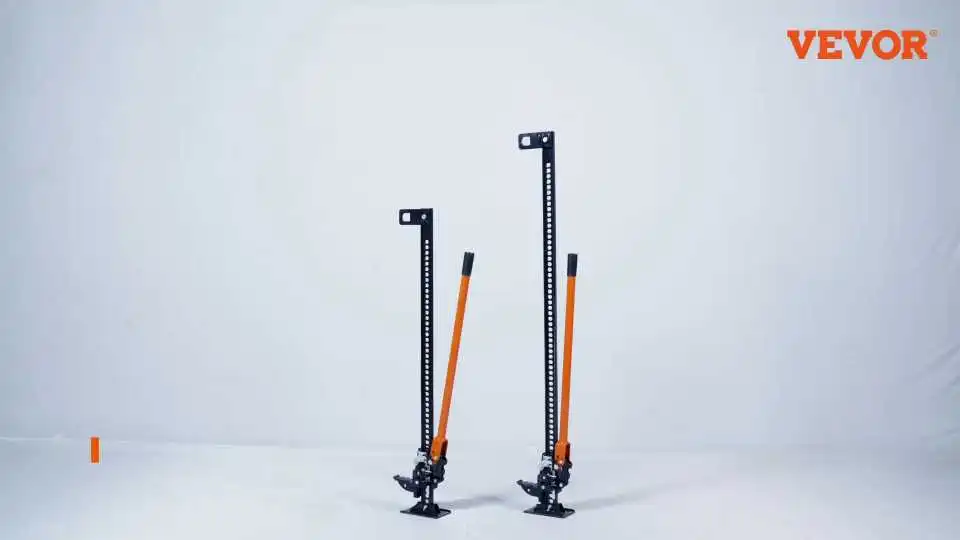 Bekijk de volledige demo van de beste High Lift Jack van VEVOR, waarin de installatie, het hefvermogen en de veiligheid worden getoond