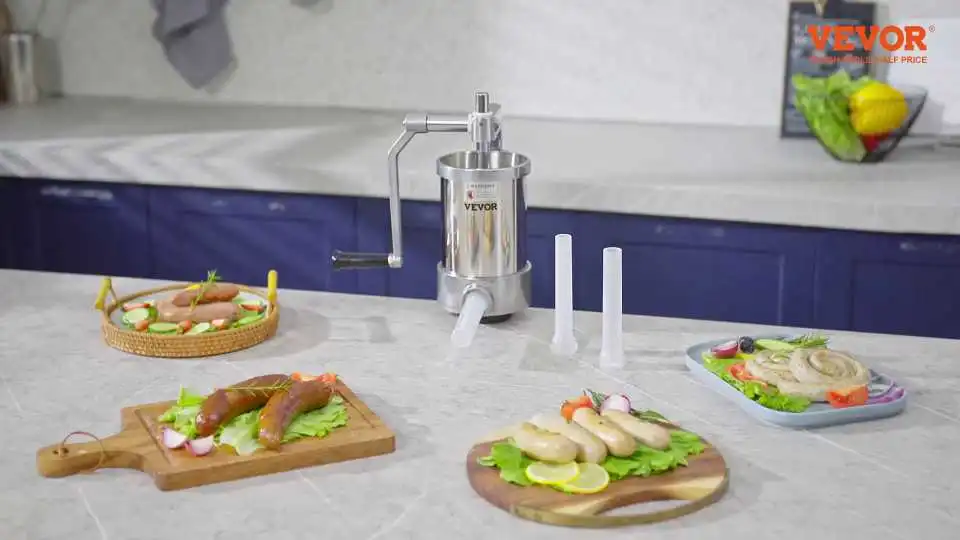 Een complete gids voor het gebruik van de VEVOR-vleesmolen met worstvuller