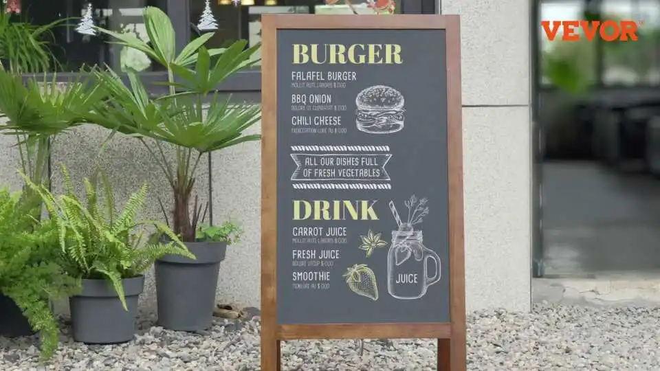 Watch the VEVOR Frame Chalkboard Sign Bring Your Messages to Life: Complete Usage Guide