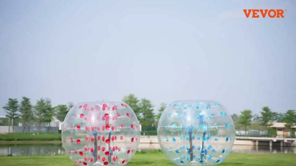 Erleben Sie, wie der aufblasbare VEVOR Bumper Ball für Erwachsene ultimativen Outdoor-Spaß, Sicherheit und Langlebigkeit für Erwachsene und Veranstaltungen bietet.
