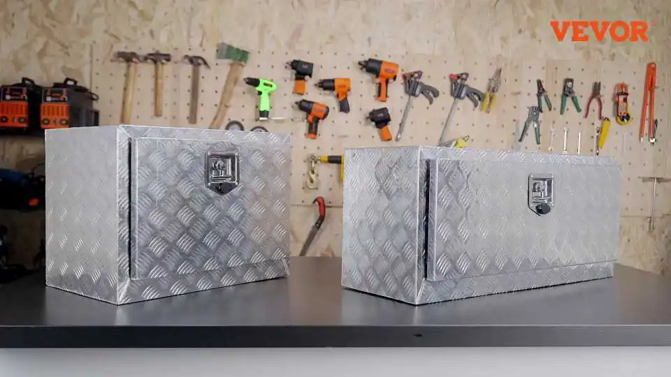 Cajas de herramientas VEVOR para camiones bajo la carrocería: la forma inteligente de almacenar, proteger y ahorrar espacio