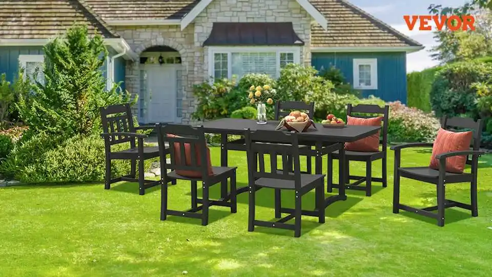 Outdoor High Top Table and 4 Chairs – Stylish, Durable, and Comfortable 5-Piece Patio Dining Set for Outdoor Living