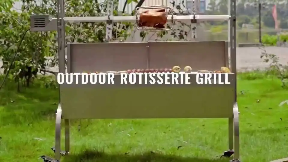 Guía completa de las parrillas VEVOR con asador giratorio: consejos de instalación y cocción