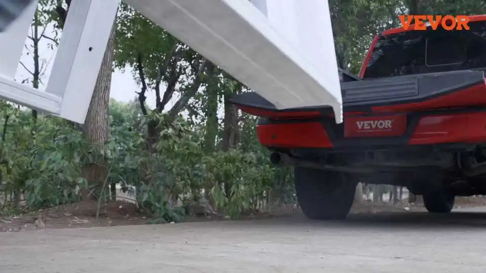 VEVOR Aluminum Loading Ramps Easily Handle Heavy Equipment Loading For ATVs, Lawn Mowers and Golf Carts