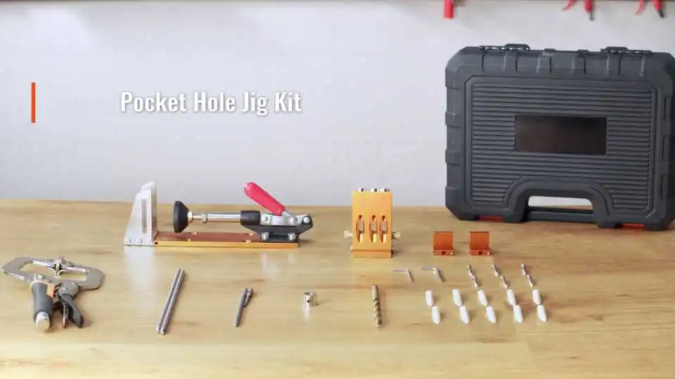 VEVOR Pocket Hole Jig Kit Demonstration — Quick Setup and Accurate Drilling