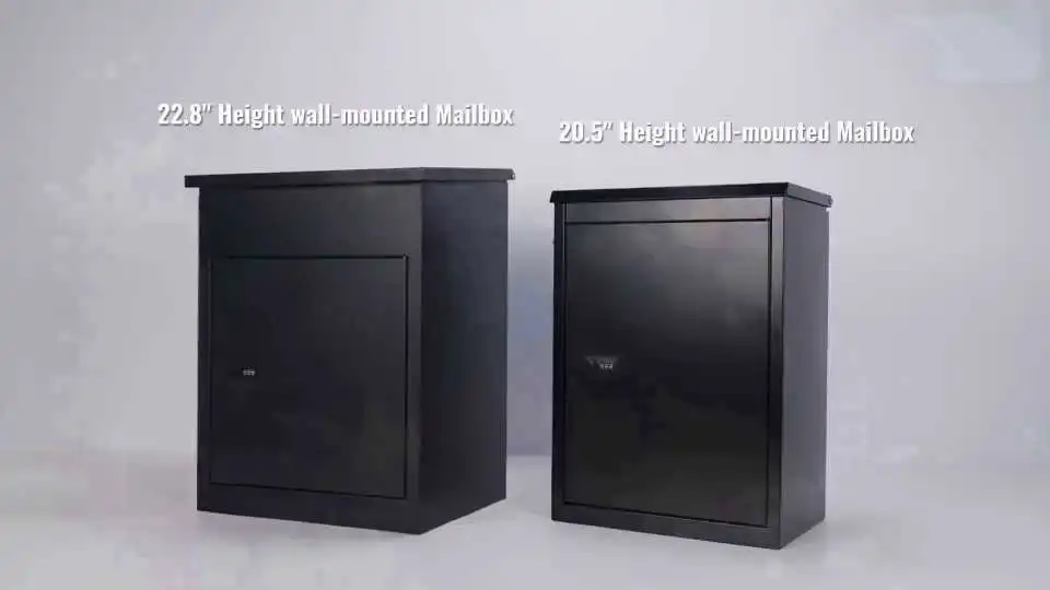 Descubre cómo el buzón de pared VEVOR con cerradura ofrece un almacenamiento seguro para el correo y un diseño elegante para cualquier hogar.