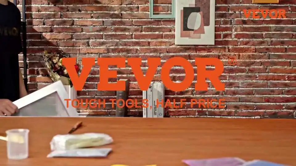 Watch How the VEVOR Silk Screen Printing Kit Prepares Frames for Sharp T-Shirt Prints