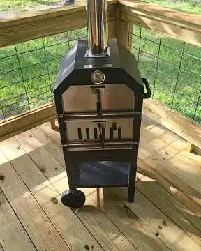 How VEVOR Outdoor Pizza Oven Operates: Step-by-Step Overview