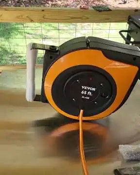 Watch & Guide: VEVOR Air Hose Reel Retractable Tested for Durability Portability, and Performance with the Best Air Hose Reel Design
