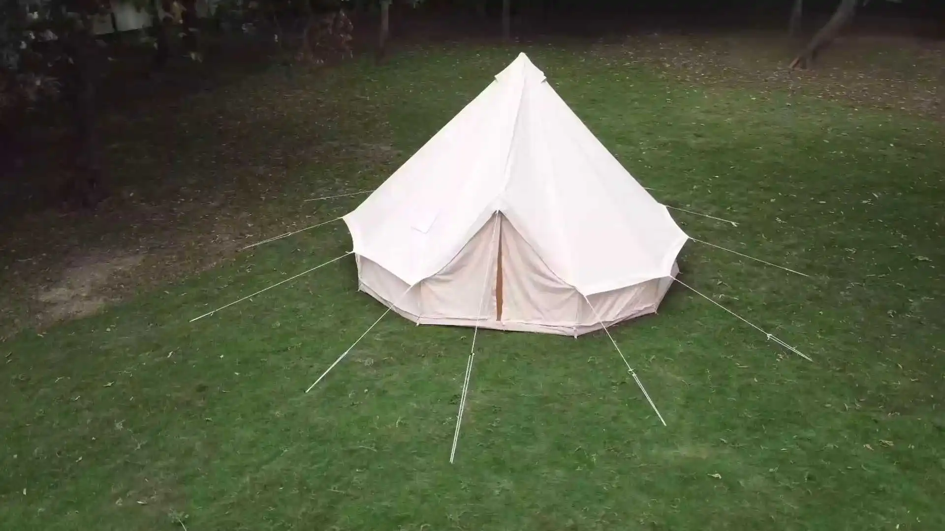 Tenda in tela VEVOR con stufa a legna: dimostrazione video della tenda facile da installare, durevole, di alta qualità e spaziosa, perfetta per tutte le stagioni