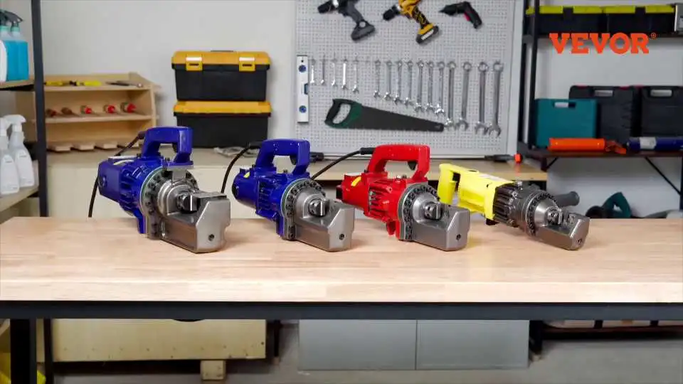 Watch: VEVOR Electric Rebar Bender & Cutter in Action - Easy DIY & Pro Use