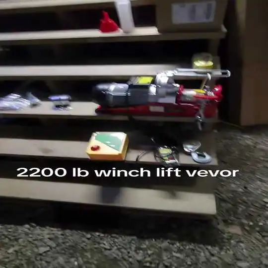 Watch VEVOR 2-Ton Electric Chain Hoist Demo: )Step-by-Step Guidance with Heavy-Duty Steel Chain