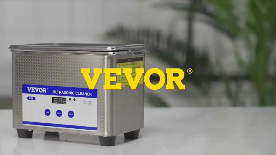 Vea cómo el limpiador ultrasónico VEVOR Best limpia en profundidad joyas, gafas y artículos del hogar en esta demostración en vídeo en tiempo real.