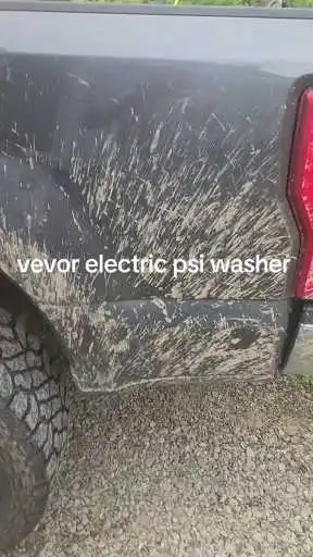 Watch the VEVOR Electric Water Pressure Washer Remove Mud, Dirt, and Grime with Powerful Performance and Built-In Safety Features