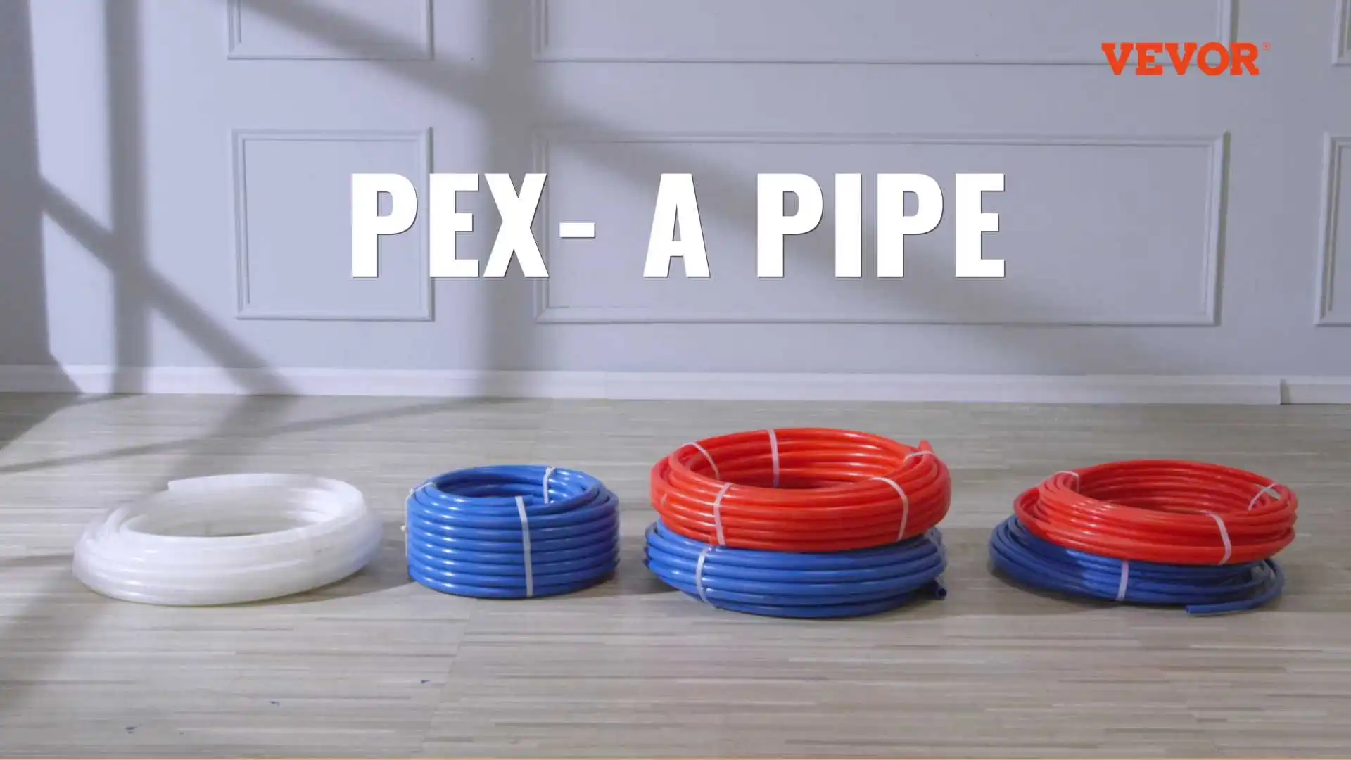 Vea la instalación paso a paso de la línea de agua subterránea VEVOR 3 4 Pex para una solución de plomería confiable y duradera.