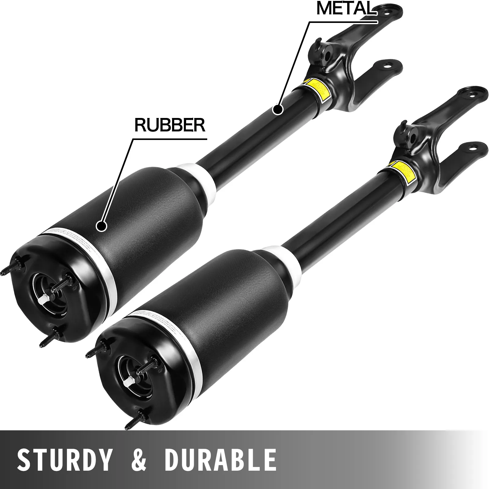 VEVOR mercedes w164 front air suspension, sturdy and durable rubber and metal parts.