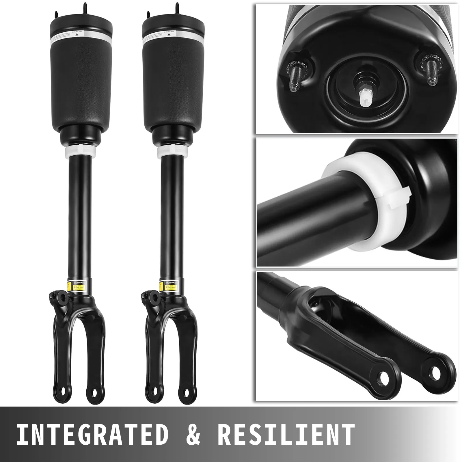 VEVOR mercedes w164 front air suspension with detailed component views.