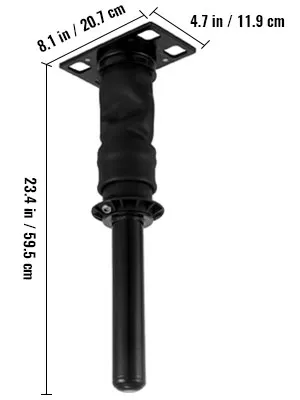 VEVOR cab shock absorber for international prostar with dimensions 23.4 x 8.1 x 4.7 in.