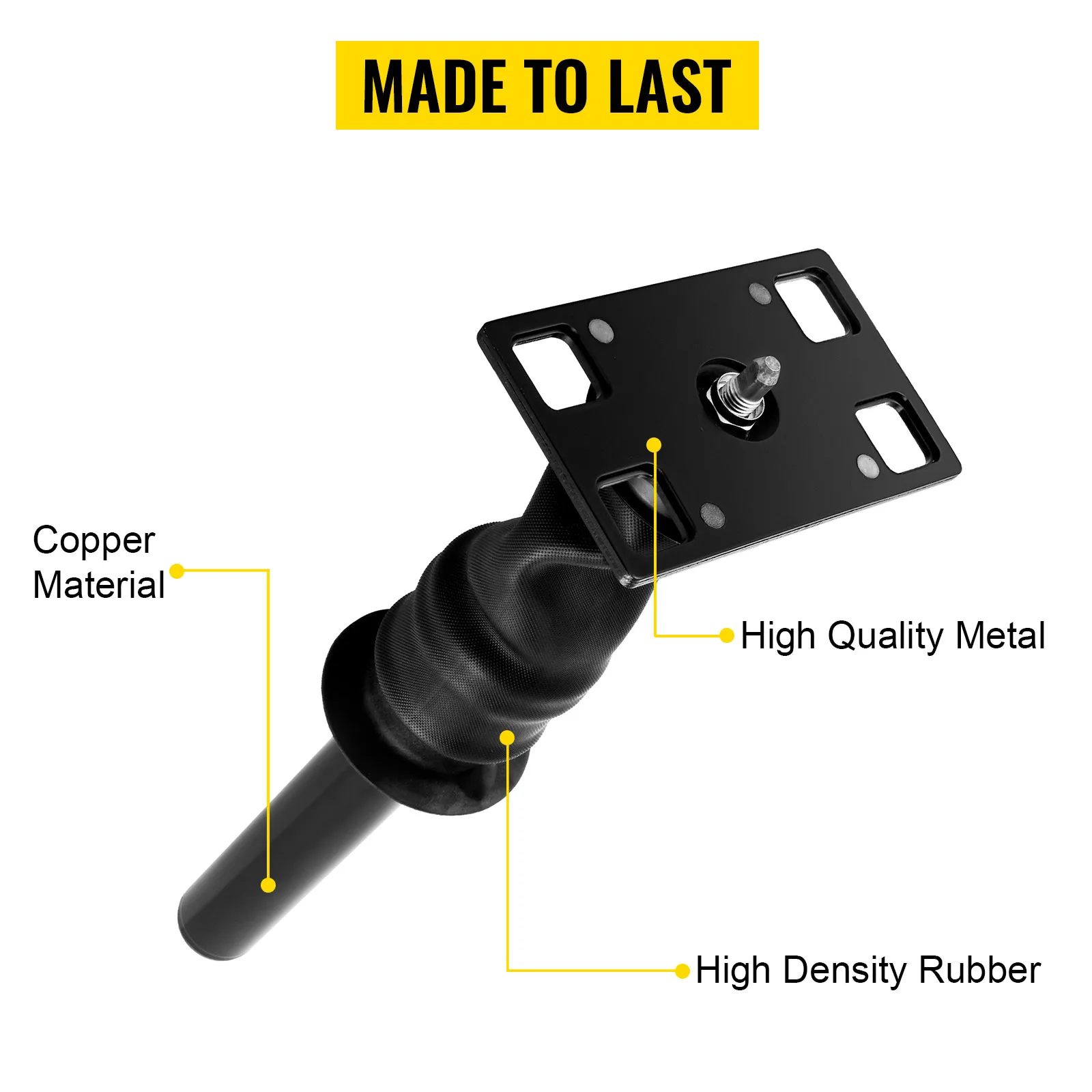 VEVOR cab shock absorber international prostar with high-quality metal and rubber.