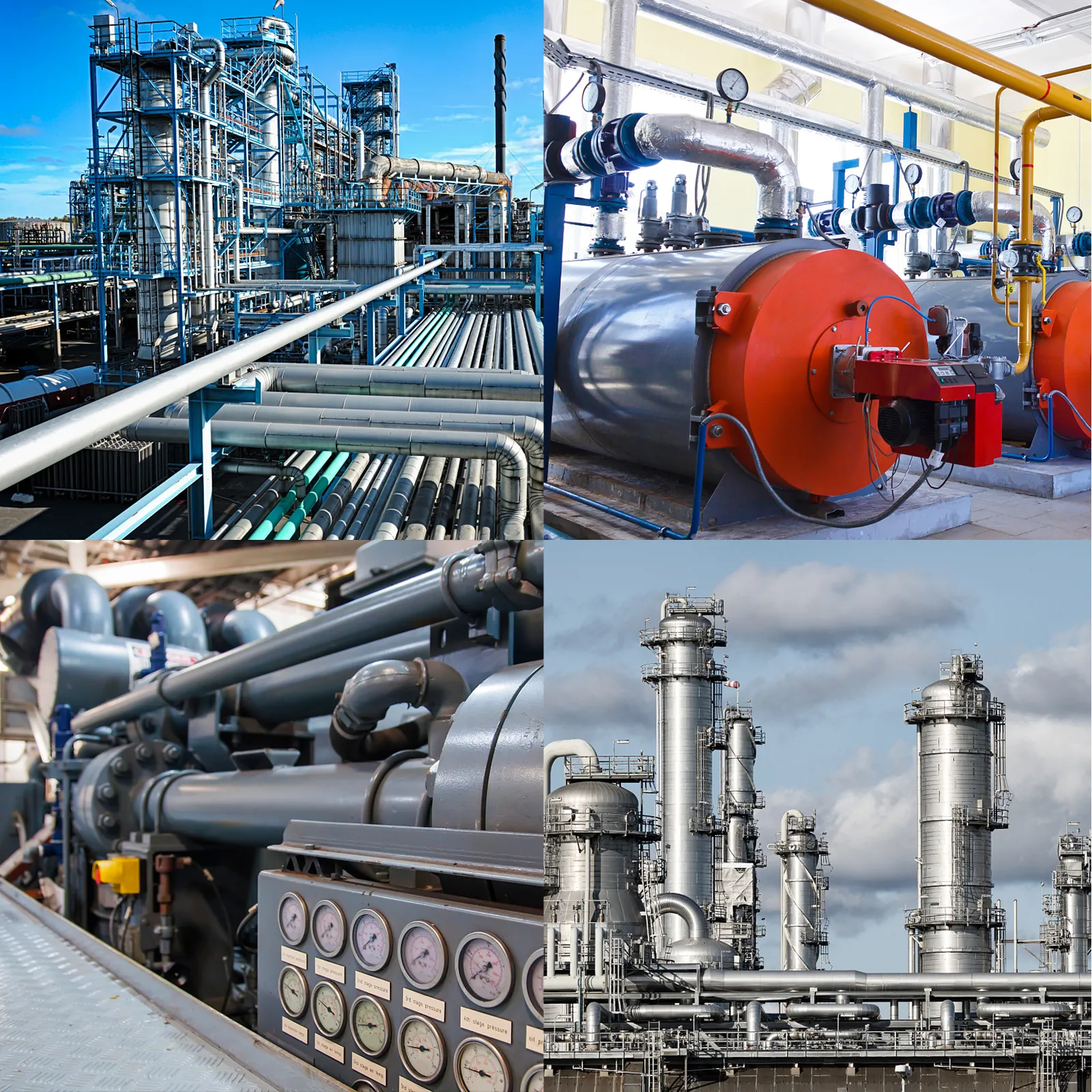 industrial facilities and machinery featuring VEVOR hydraulic pressure test pump equipment.