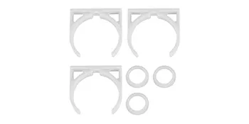 Soportes y anillos de montaje para purificador de agua UV VEVOR.