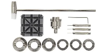 VEVOR watch opener toolkit with various tools and watch back case openers.