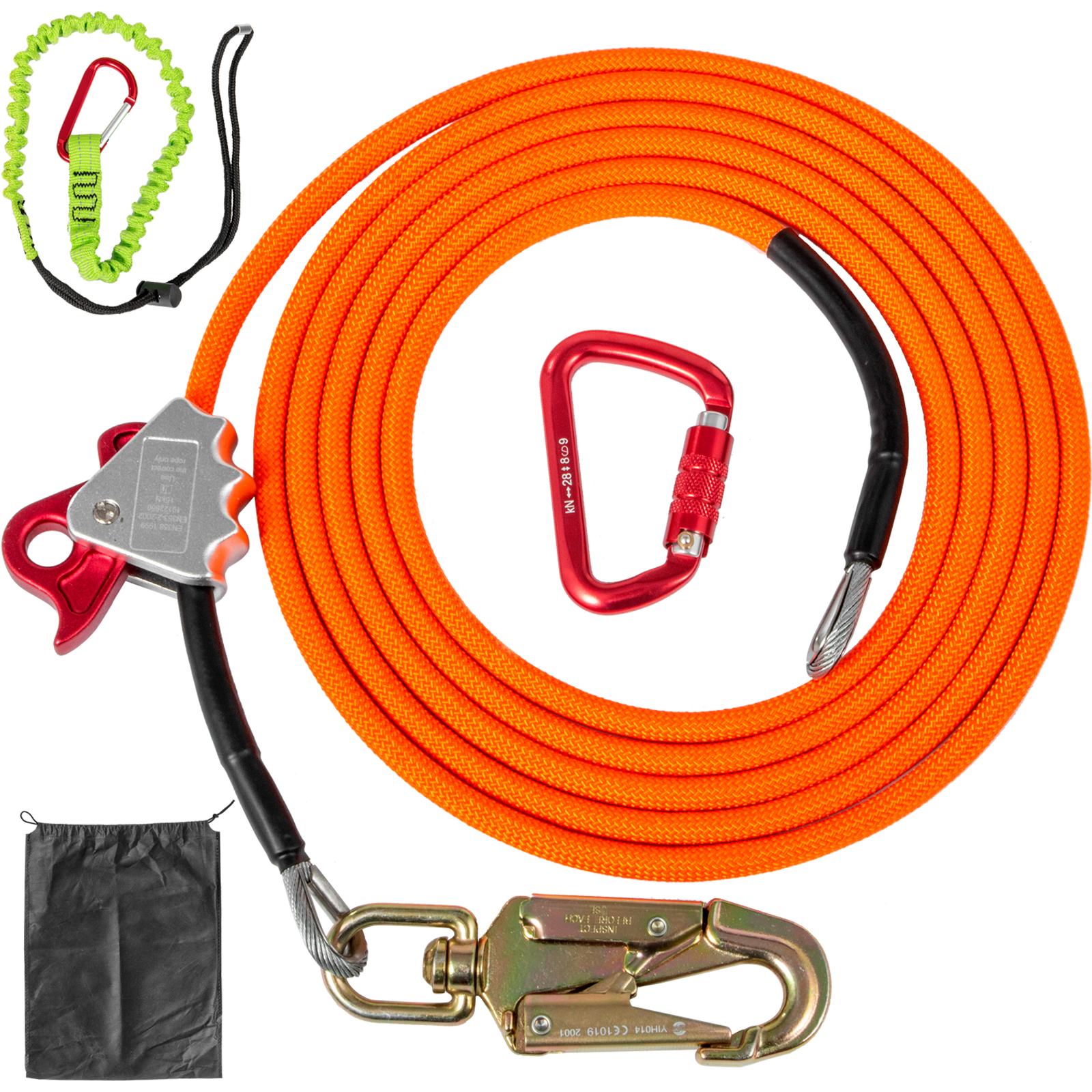 VEVOR Flip Line 1/2 Inch, Wire Core Flipline 16 ft, Wire Core Flip