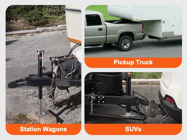 Verbesserte Stabilität für Kombis, Pickups und SUVs mit der VEVOR A-Rahmen-Anhängerkupplung.