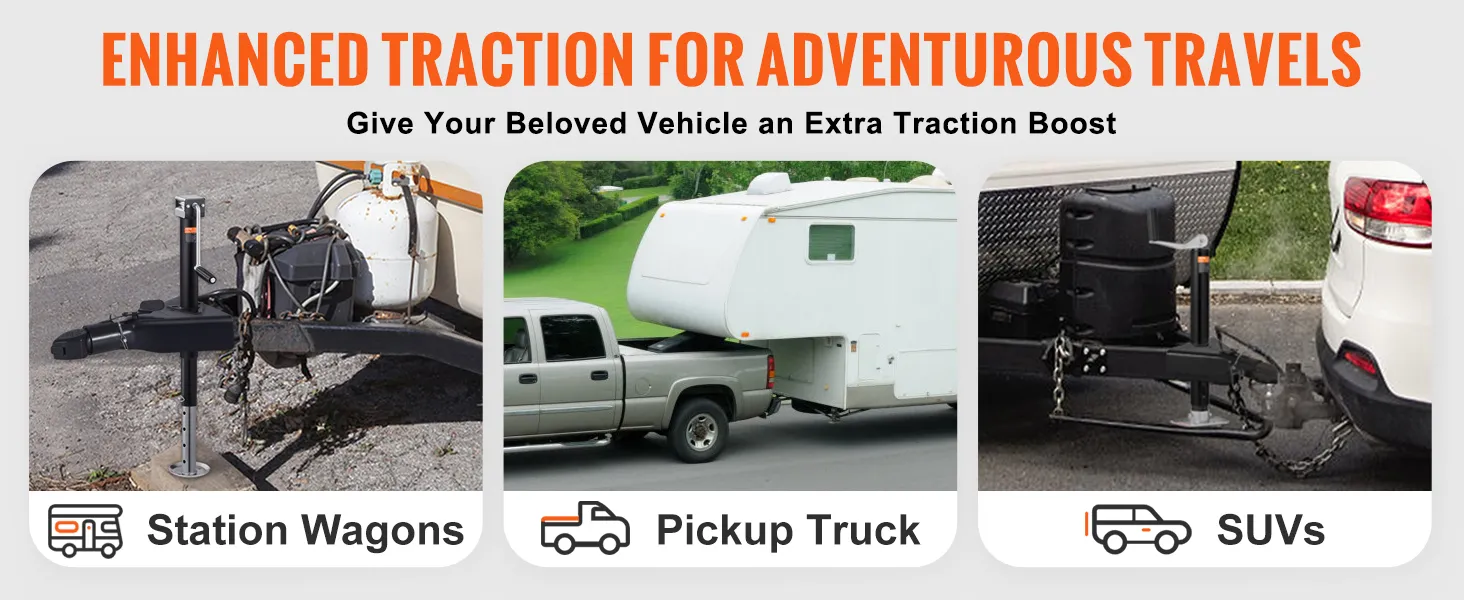 Verbesserte Stabilität für Kombis, Pickups und SUVs mit der VEVOR A-Rahmen-Anhängerkupplung.