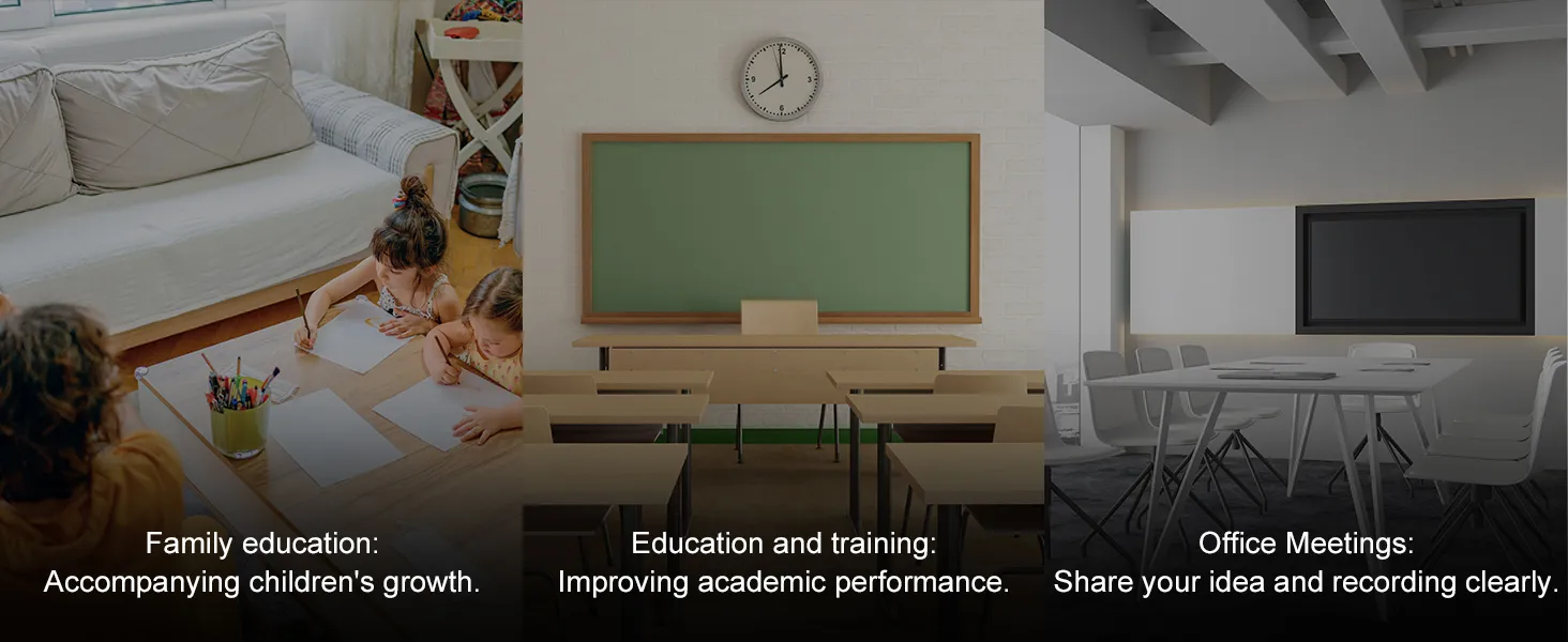 family education, classroom learning, and office meetings with VEVOR rolling magnetic whiteboard.