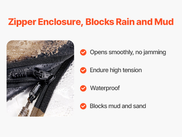 VEVOR Cab Enclosure Upper Doors, Compatible with Kawasaki Teryx4