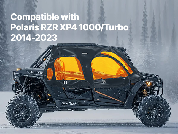 VEVOR Polaris RZR Cab Enclosure – XP4 1000, 85.4