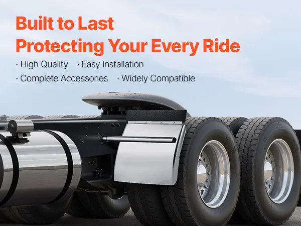 Phoenix USA Kit De Guardabarros De Cuarto De Acero Inoxidable – 21