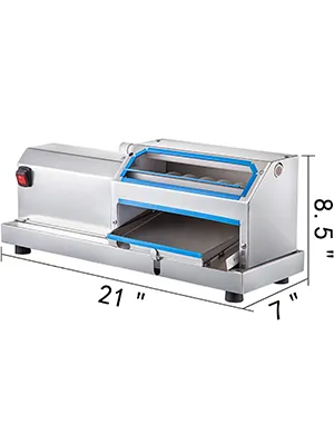 VEVOR Wachteleier-Schälmaschine, Edelstahl, 21 x 7 x 8,5 Zoll, kompaktes Design.