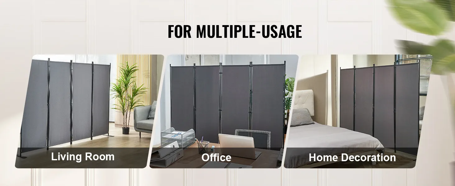 VEVOR room divider for living room, office, and home decoration.