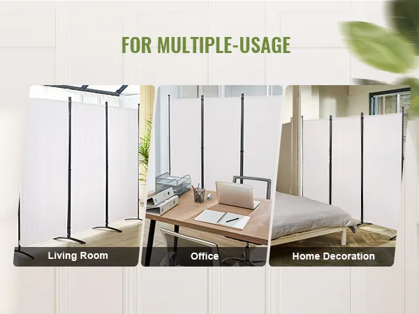 VEVOR room divider for living room, office, and home decoration, showcasing versatile usage options.