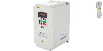 Variador de frecuencia VEVOR con panel de control y pantalla.