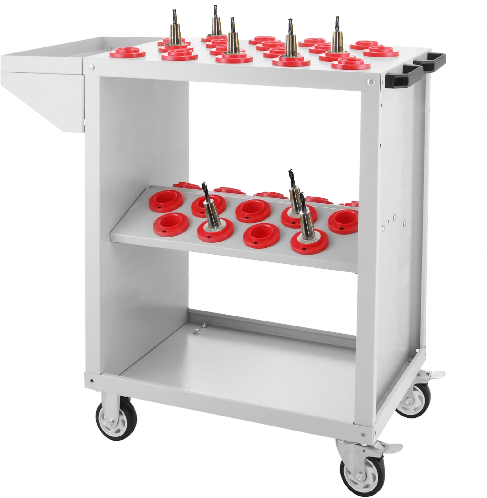 CNC Tools/Tooling Trolley BT40 White | VEVOR CA