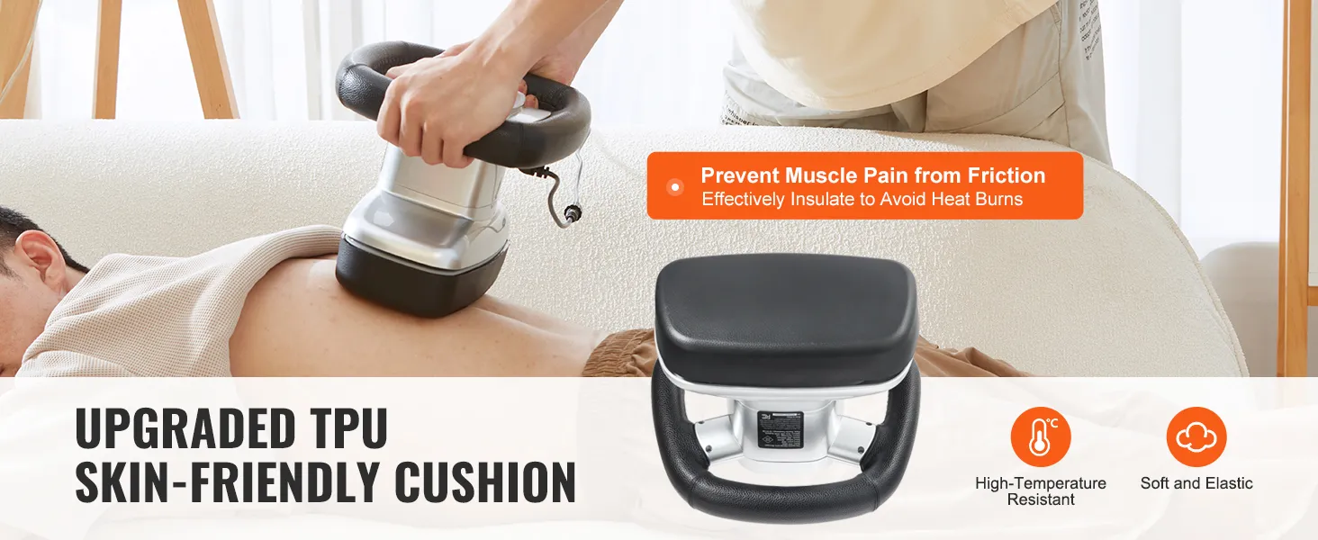 VEVOR Chiropractic Massager, 400-4600rpm Variable Speed Professional Vibrating Therapy Massager, Handheld Therapeutic Orbital Body Massager for Back, Neck, Shoulder Muscle Pain Relief
