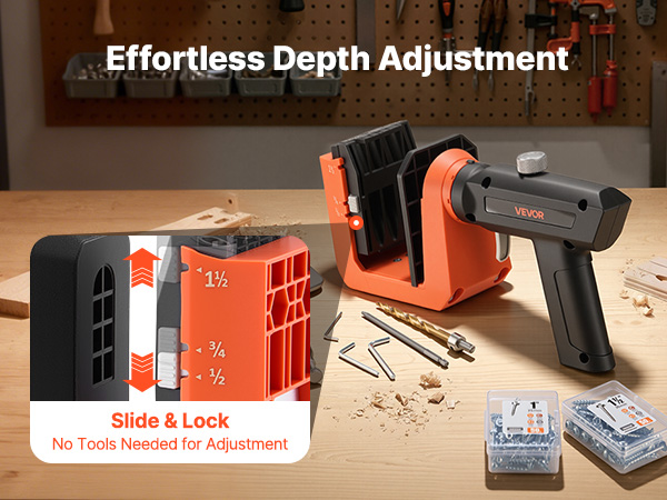 VEVOR Pocket Hole Jig Kit – 1/2